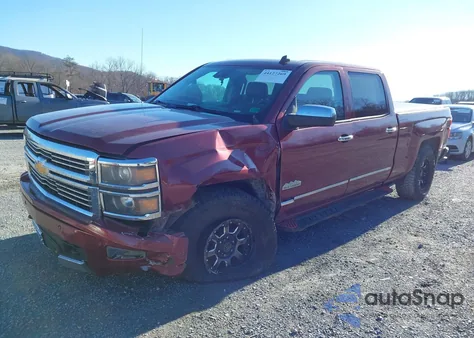 2014 Chevrolet Silverado 1500 High Country from USA, damaged, VIN 3GCUKTECXEG440682